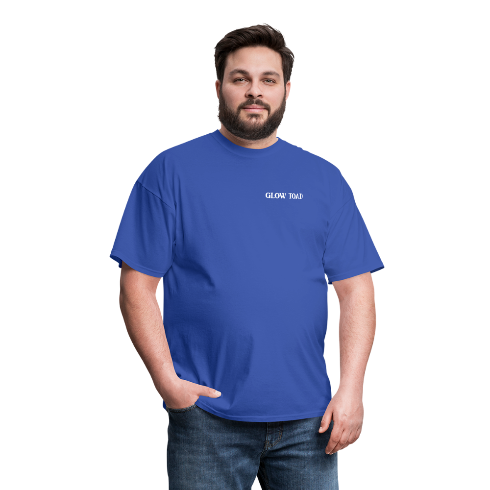 Glow Toad T-Shirt - royal blue