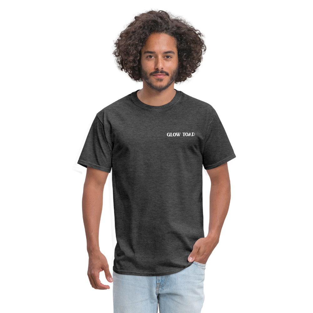 Glow Toad T-Shirt - heather black