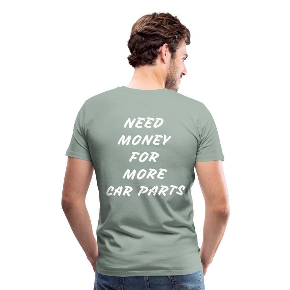 Need Money - steel green