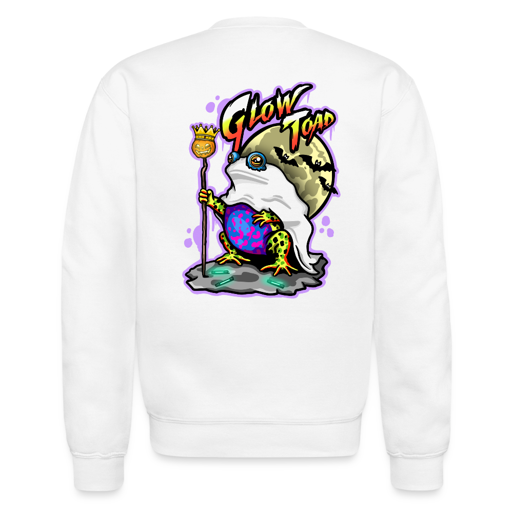 Halloween Toad Crew Neck - white