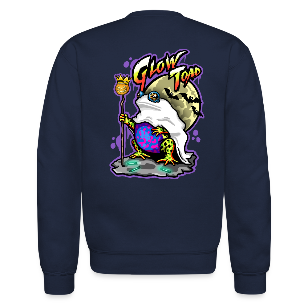 Halloween Toad Crew Neck - navy