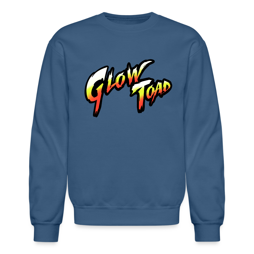 Halloween Toad Crew Neck - indigo blue