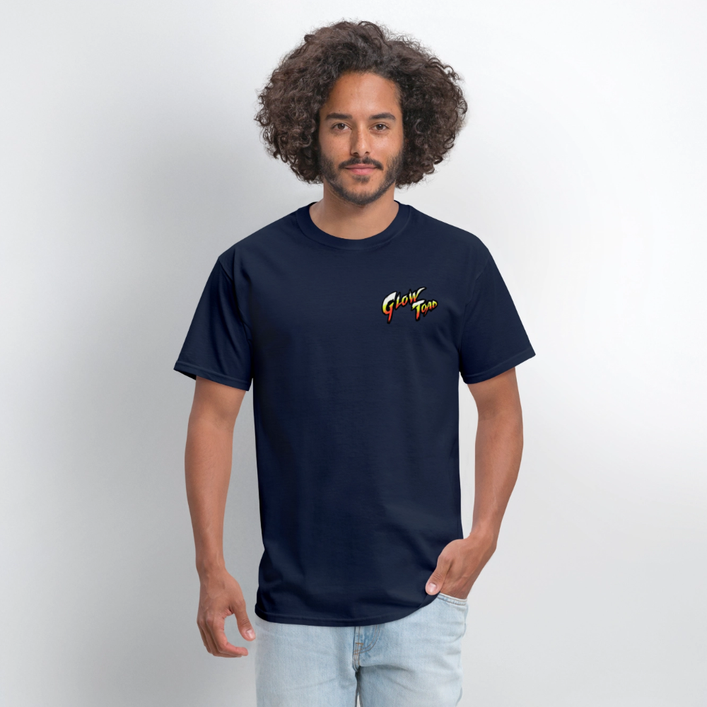 Halloween Locked In Toad (T-Shirt) - navy