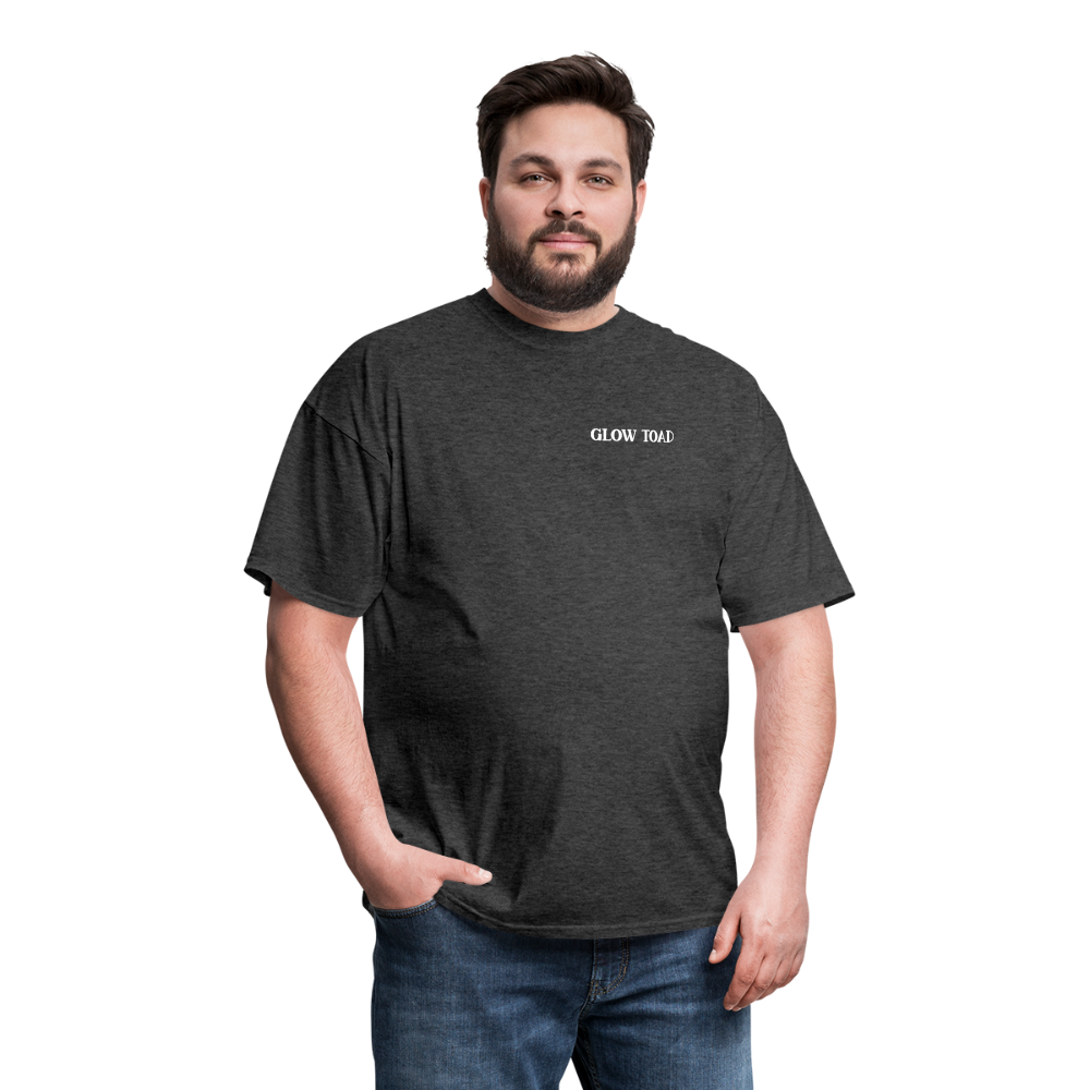 Glow Toad T-Shirt - heather black