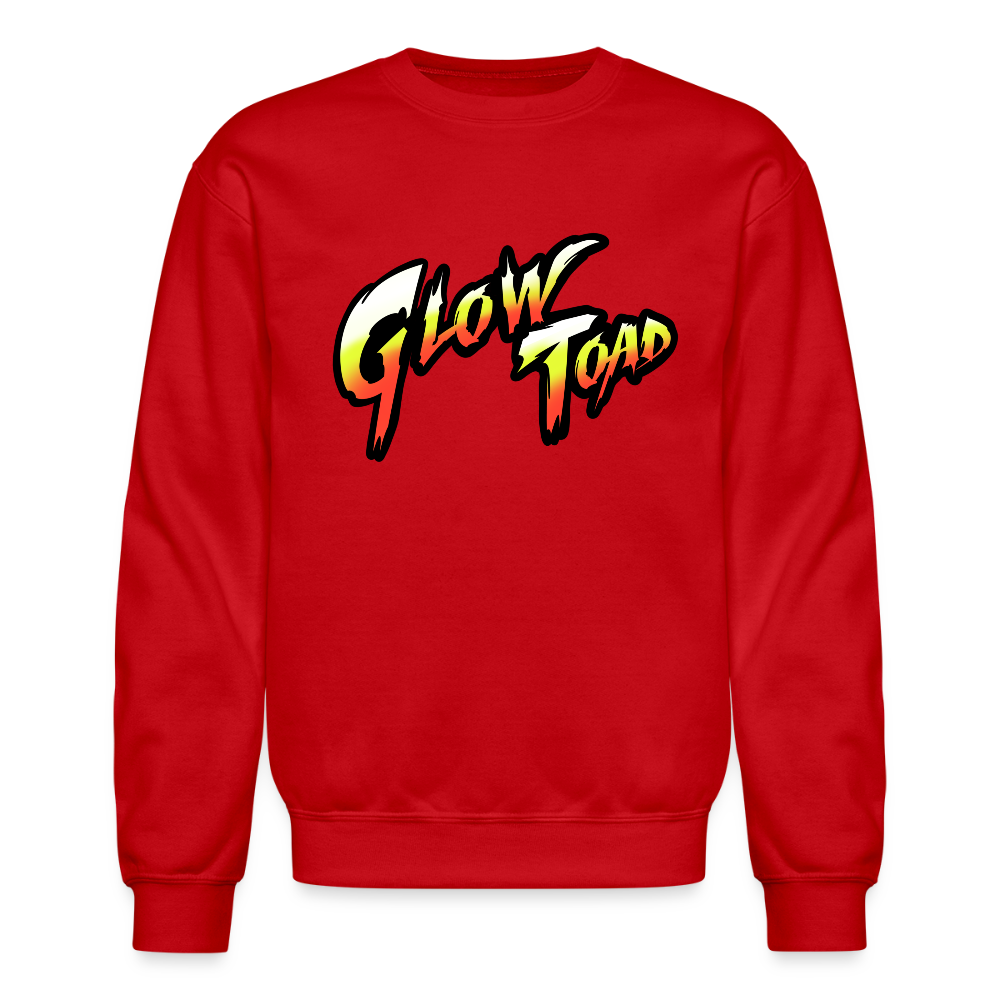Halloween Toad Crew Neck - red