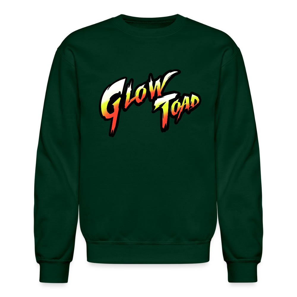 Halloween Toad Crew Neck - forest green