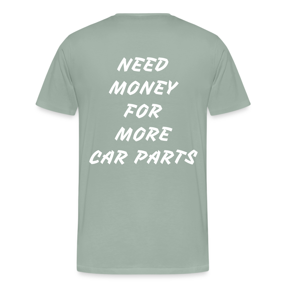 Need Money - steel green