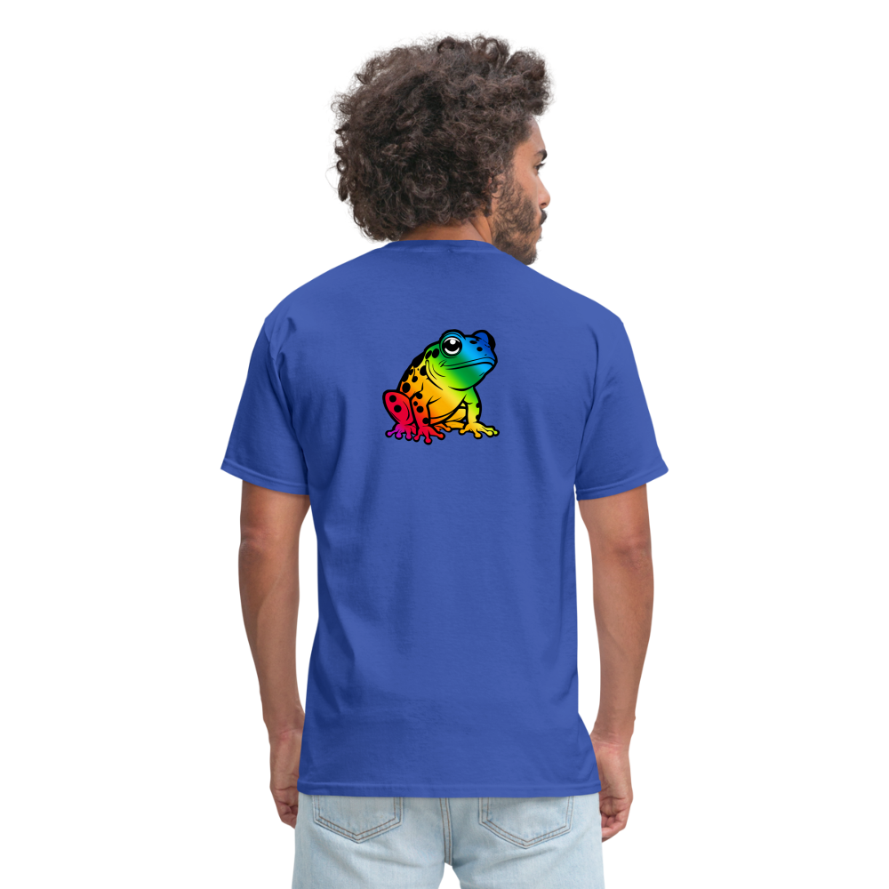 Glow Toad T-Shirt - royal blue