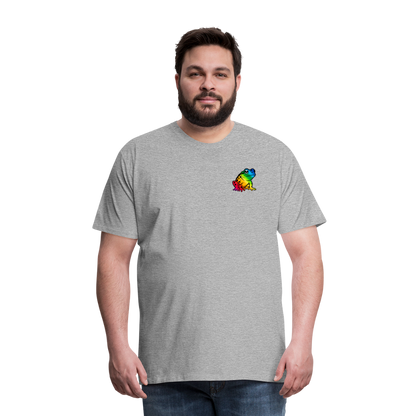 Premium Glow Toad T-Shirt - heather gray