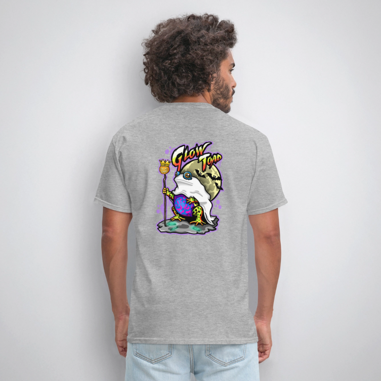 Halloween Locked In Toad (T-Shirt) - heather gray