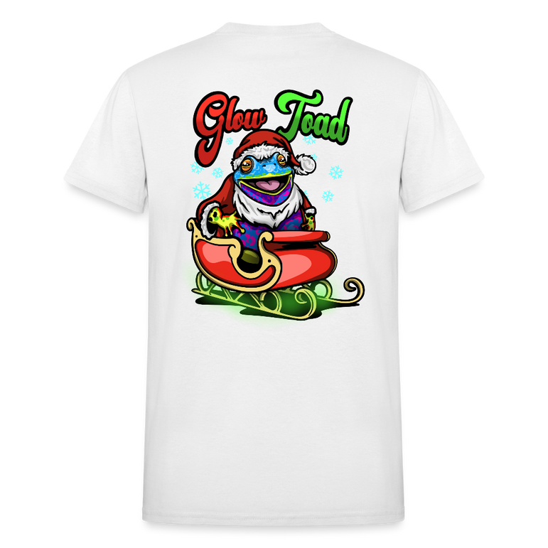 Santa Toad T shirt - white