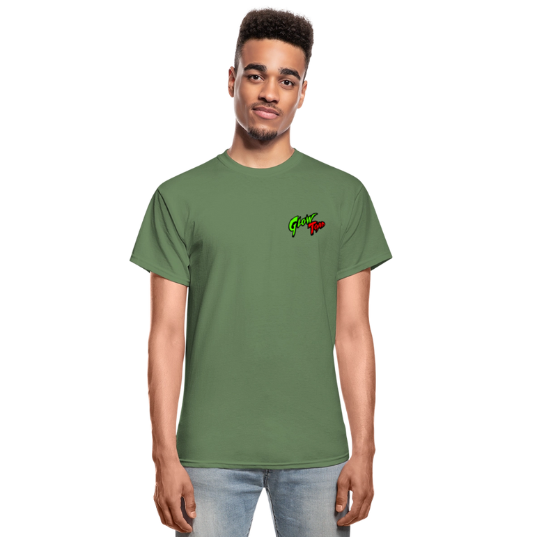 Santa Toad T shirt - military green