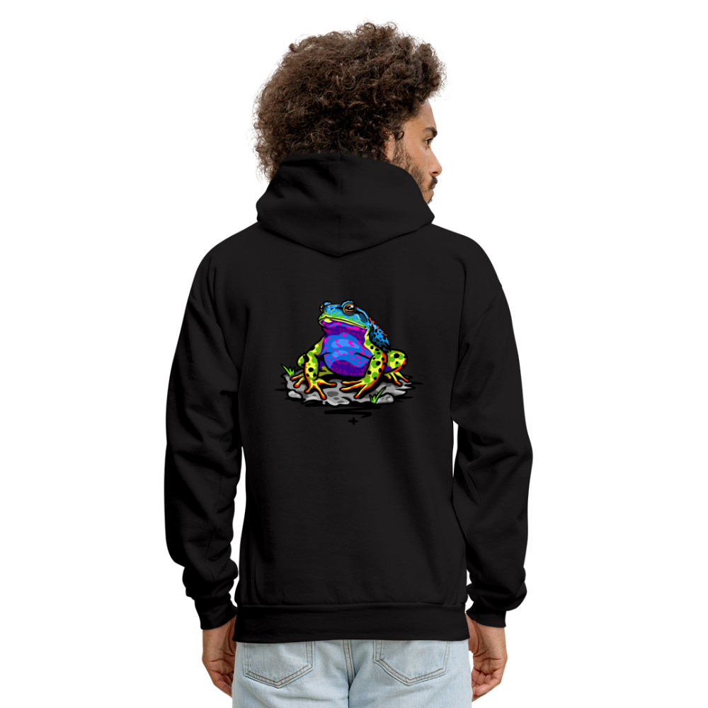 Glow Toad Hoodie - black