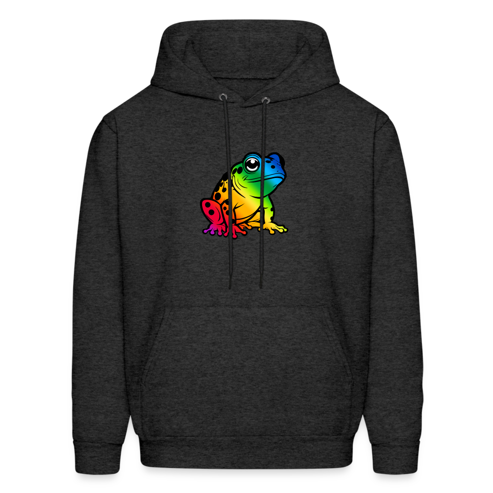 Glow Toad Hoodie - charcoal grey