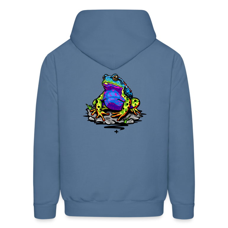 Glow Toad Hoodie - denim blue