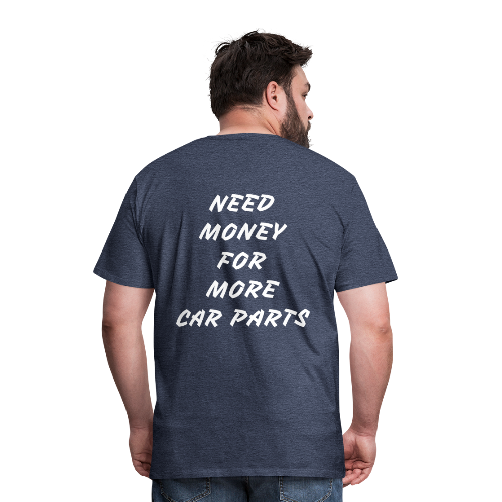 Need Money - heather blue