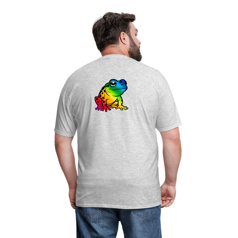 Glow Toad T-Shirt - heather gray
