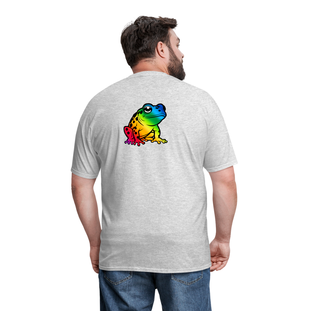 Glow Toad T-Shirt - heather gray