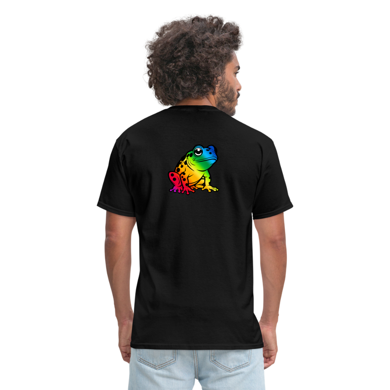Glow Toad T-Shirt - black