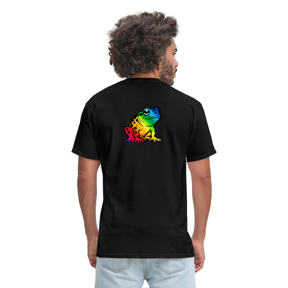Glow Toad T-Shirt - black