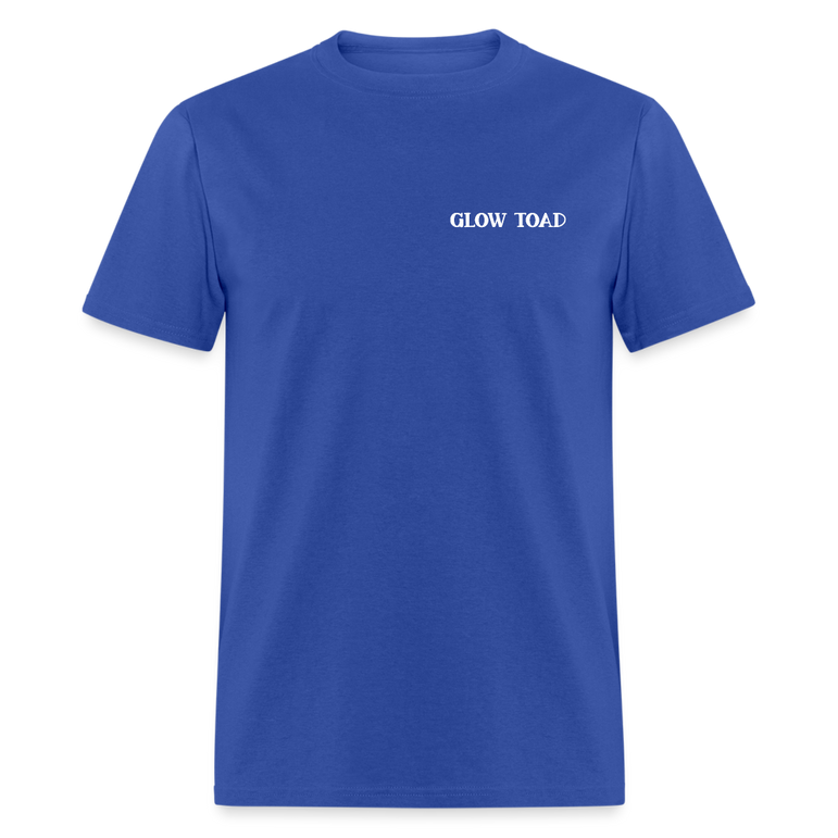 Glow Toad T-Shirt - royal blue