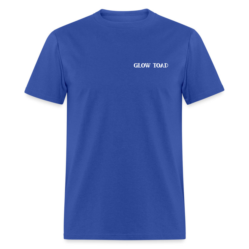Glow Toad T-Shirt - royal blue