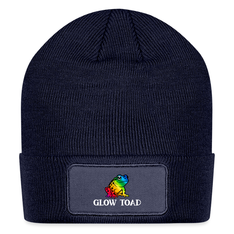 Glow Toad Beanie - navy