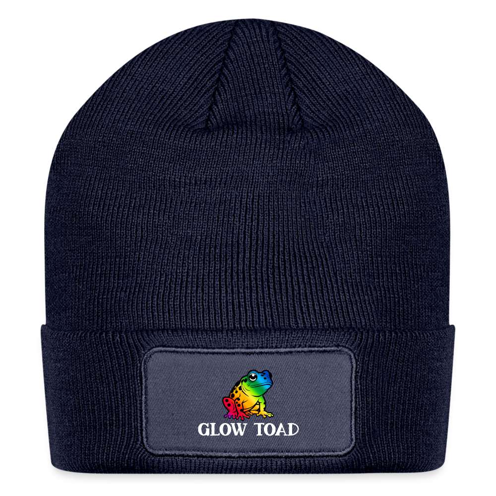 Glow Toad Beanie - navy