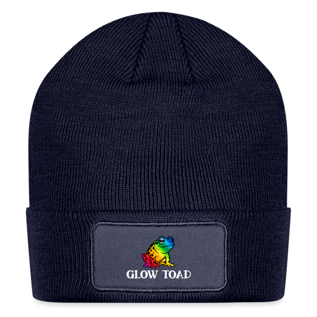 Glow Toad Beanie - navy