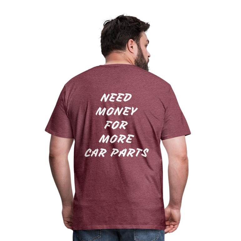 Need Money - heather burgundy