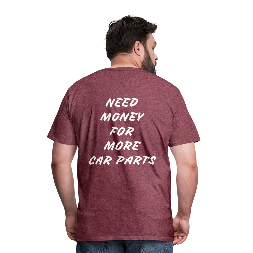 Need Money - heather burgundy