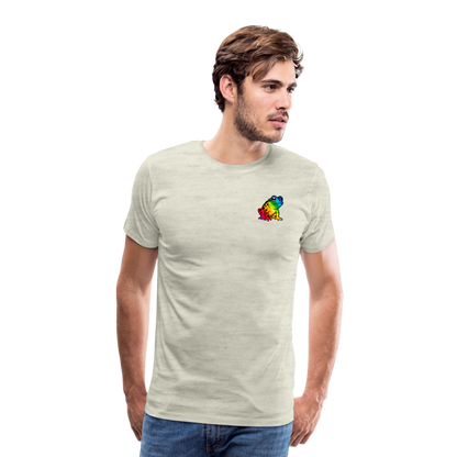 Premium Glow Toad T-Shirt - heather oatmeal