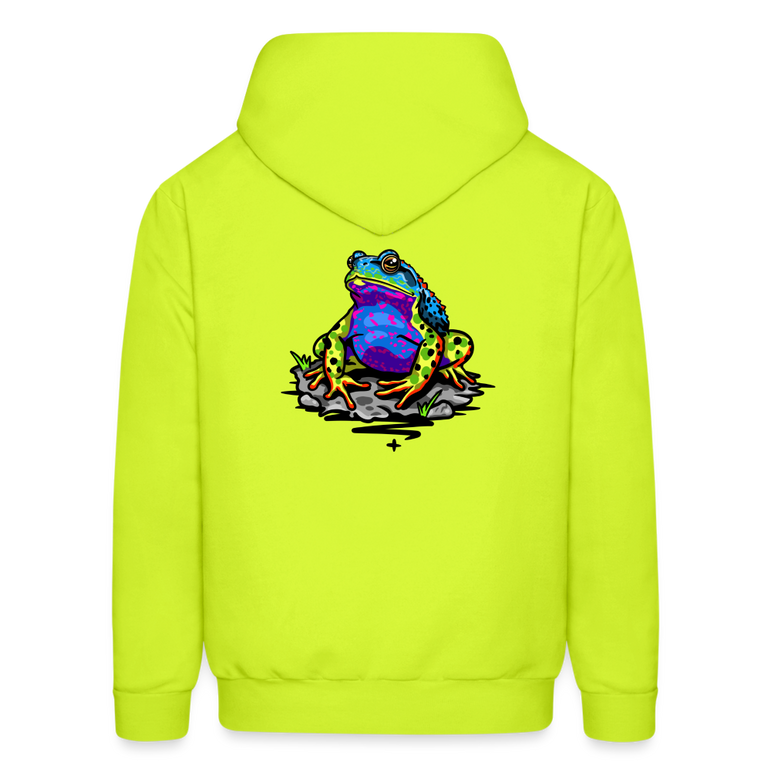 Glow Toad Hoodie - safety green