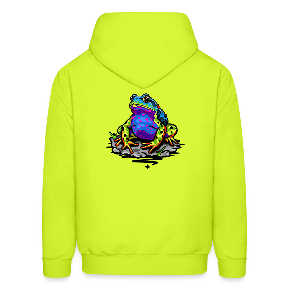 Glow Toad Hoodie - safety green