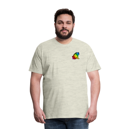 Premium Glow Toad T-Shirt - heather oatmeal