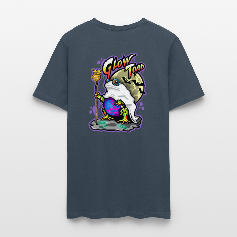 Halloween Locked In Toad (T-Shirt) -  blue dusk