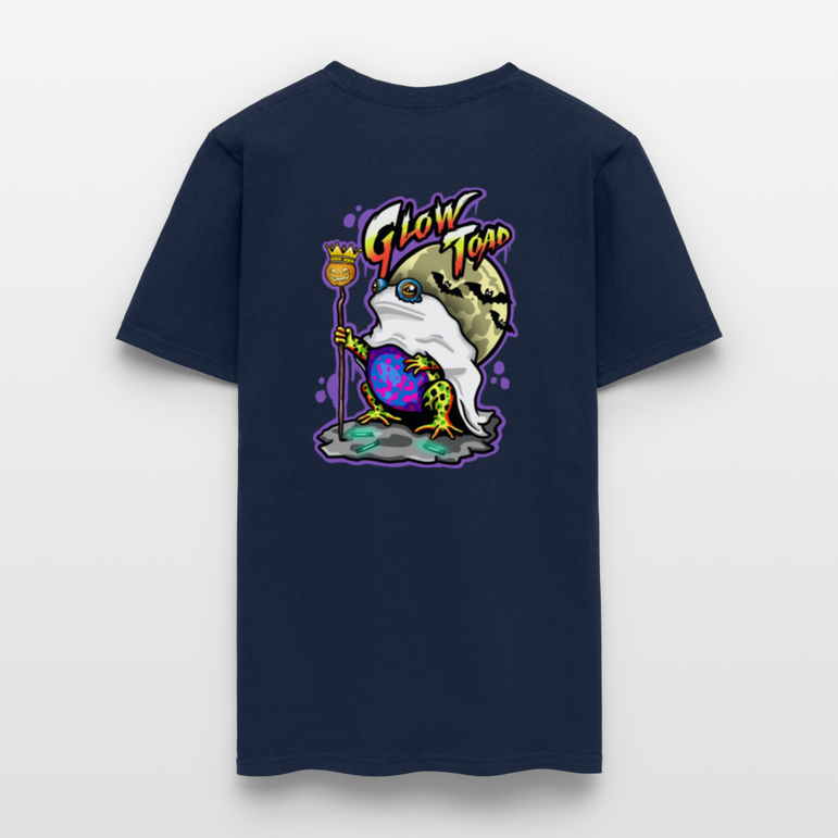 Halloween Locked In Toad (T-Shirt) - navy