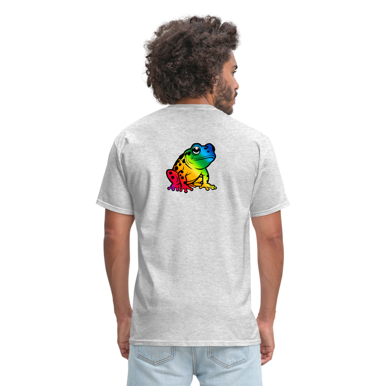 Glow Toad T-Shirt - heather gray