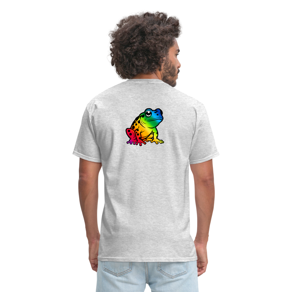 Glow Toad T-Shirt - heather gray
