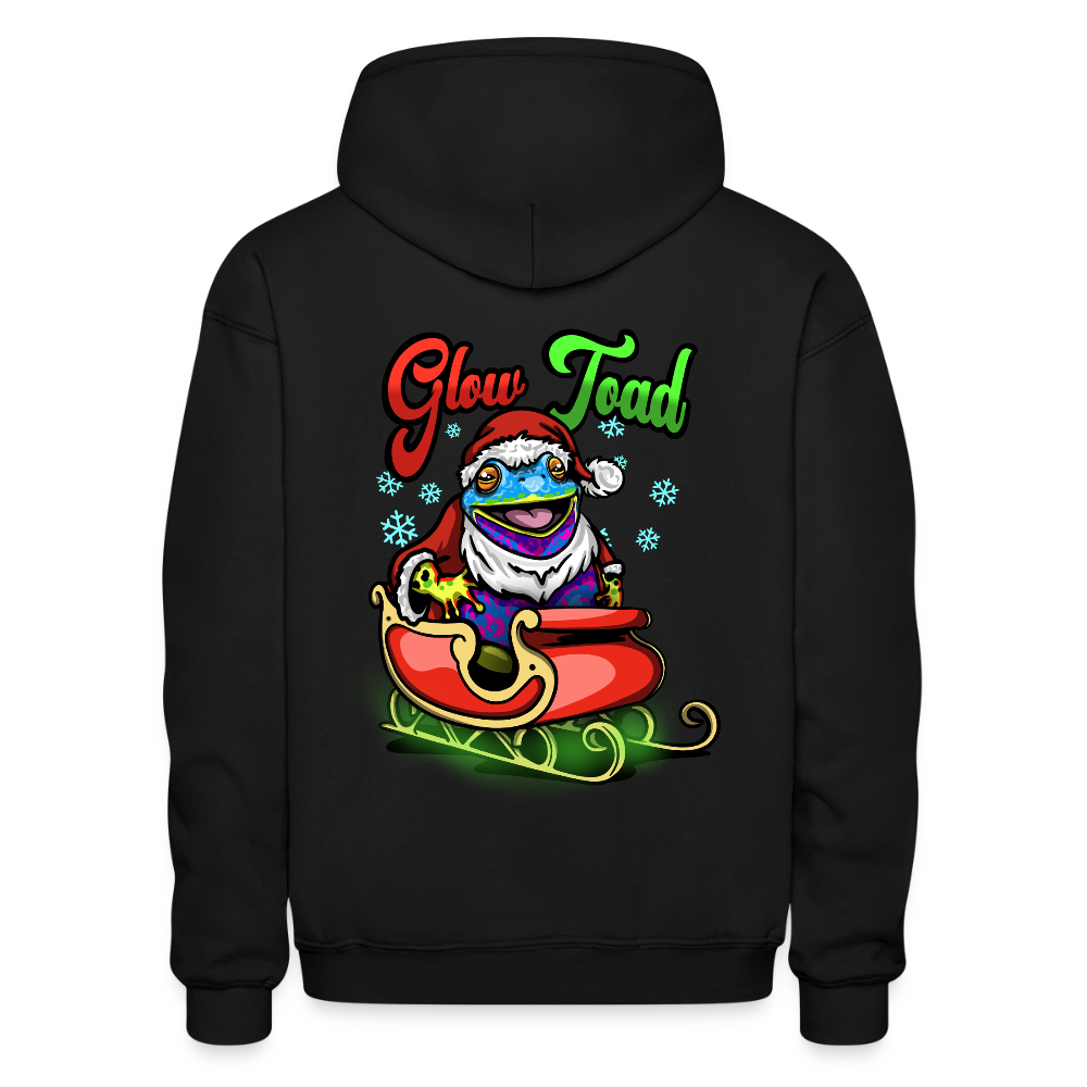 Santa Toad Hoodie - black
