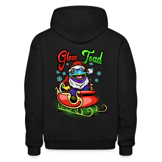 Santa Toad Hoodie - black
