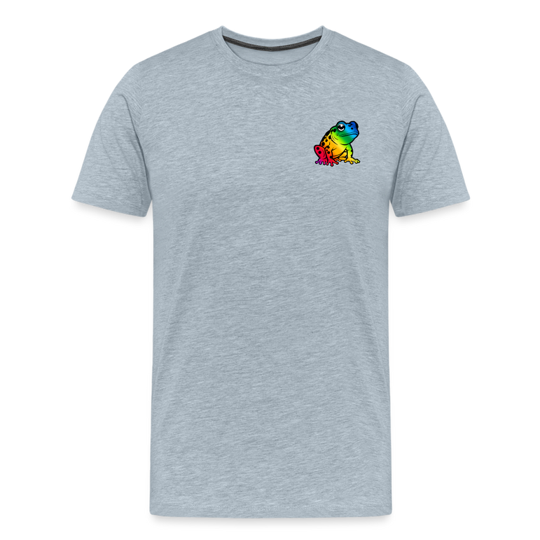 Premium Glow Toad T-Shirt - heather ice blue