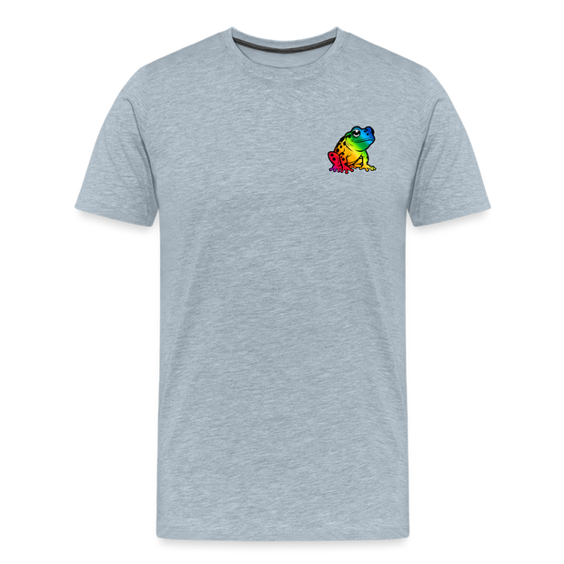 Premium Glow Toad T-Shirt - heather ice blue
