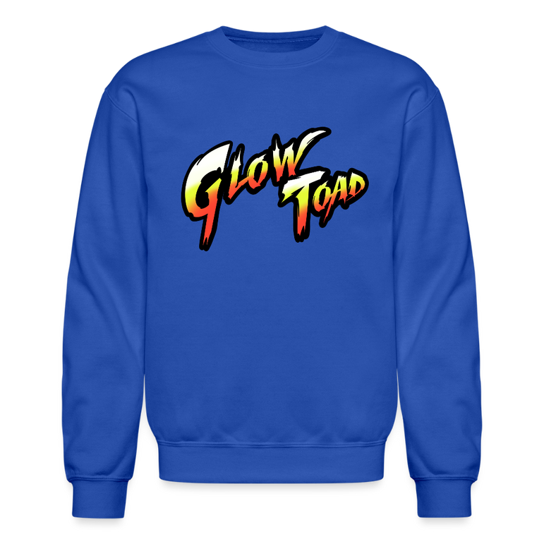 Halloween Toad Crew Neck - royal blue