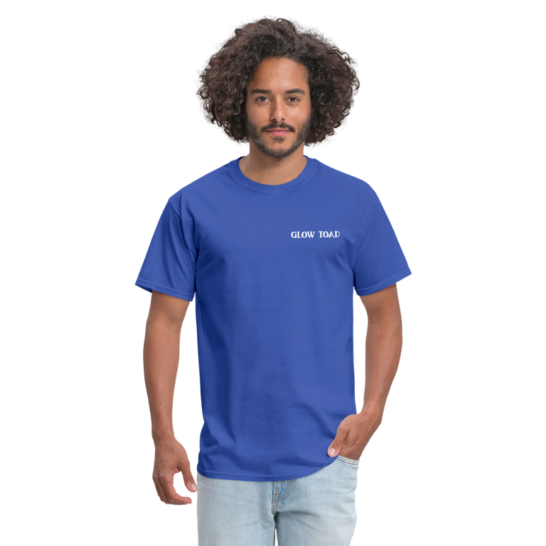 Glow Toad T-Shirt - royal blue