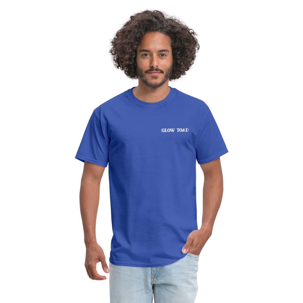 Glow Toad T-Shirt - royal blue