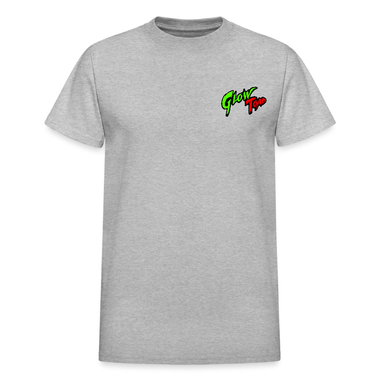 Santa Toad T shirt - heather gray