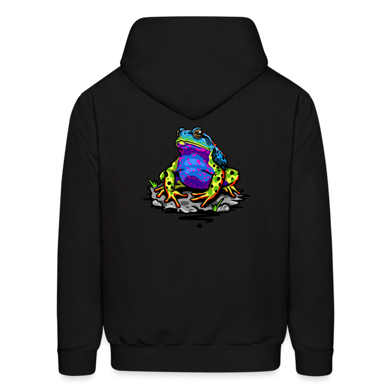 Glow Toad Hoodie - black