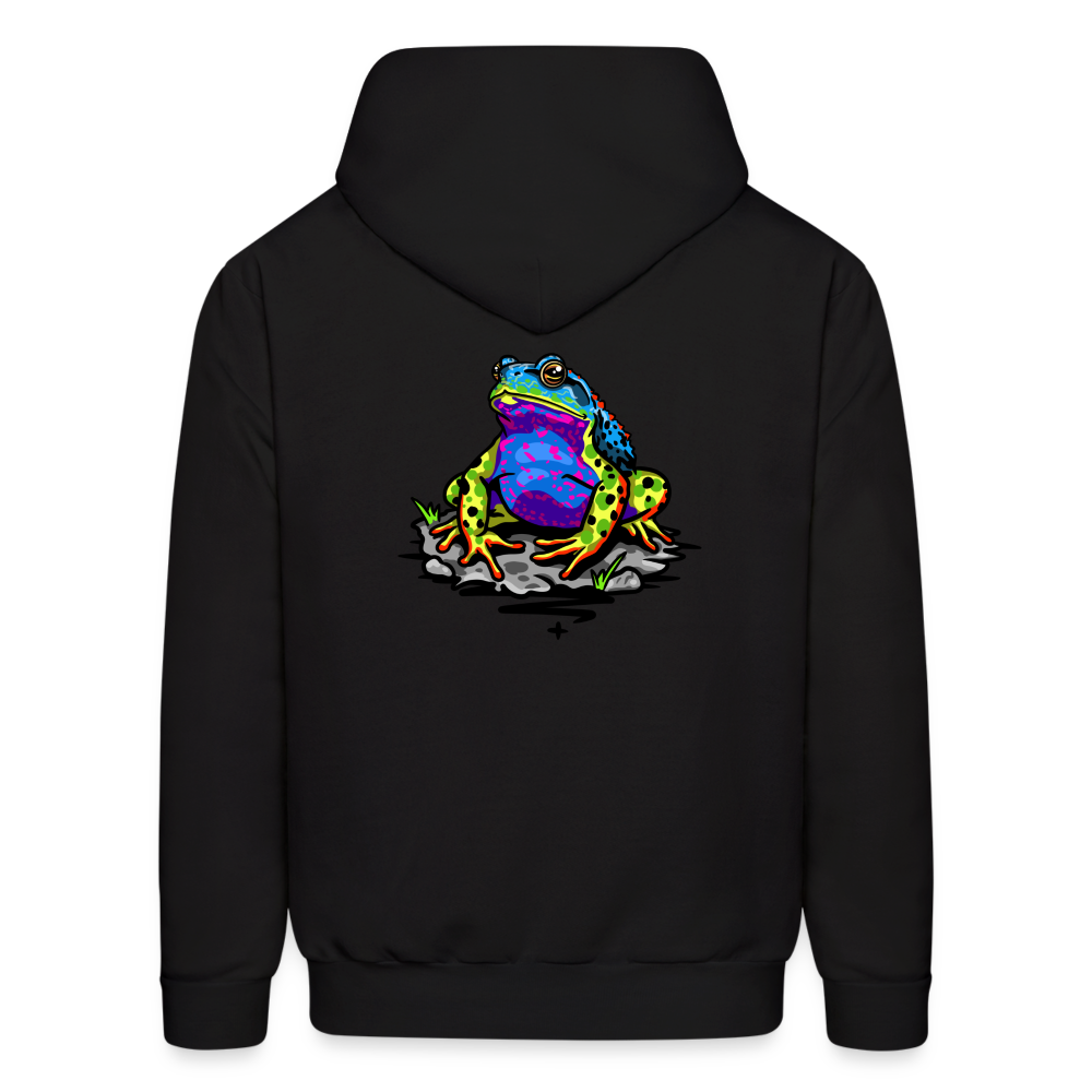 Glow Toad Hoodie - black