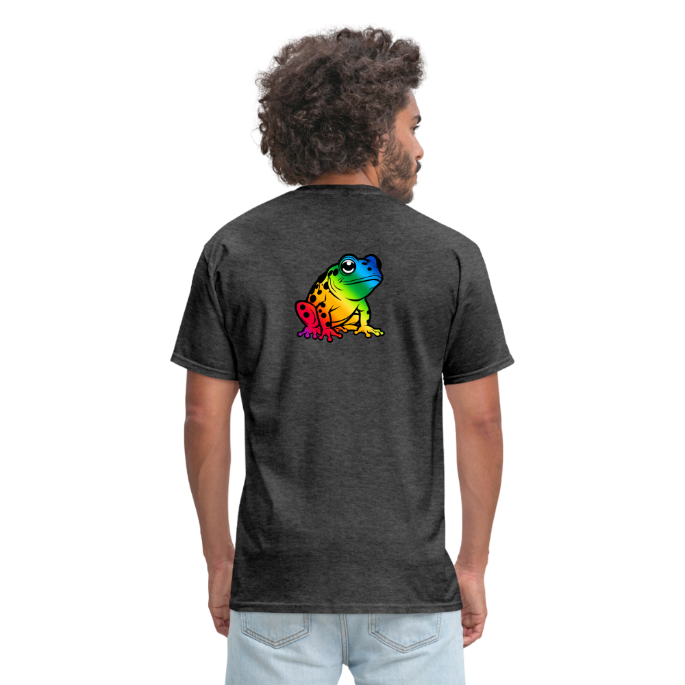 Glow Toad T-Shirt - heather black